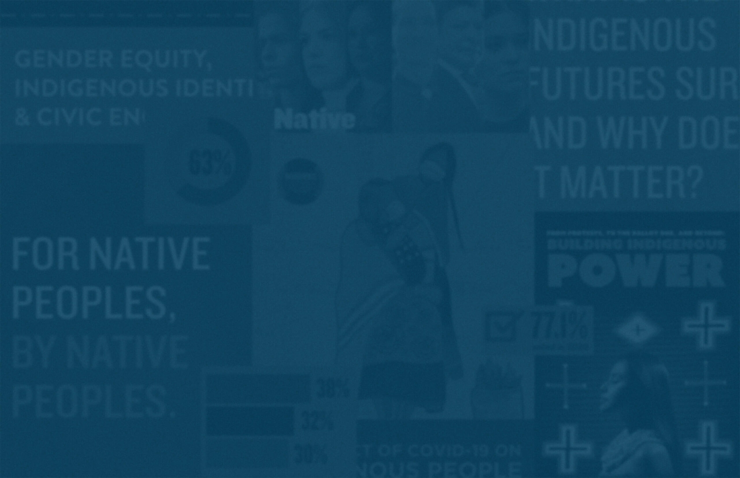 collage of IFS social media designs and report covers